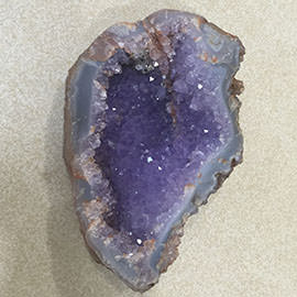Related Amethyst Specimen- Geode - Prana crystals