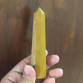 Related Yellow Agate Obelisk