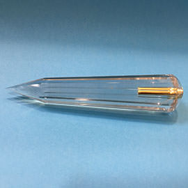 135 mm Pranic Gold Crystal Healing Wand