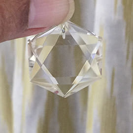 Crystal star of david outlet