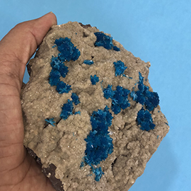 Related Millionaires Cavansite with pentagonite