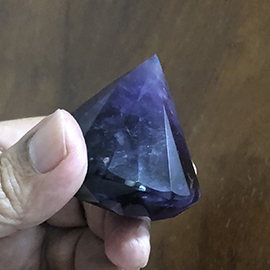 Related Big Diamond shape amethyst