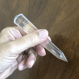 Related 4.8 inches Quartz crystal wand