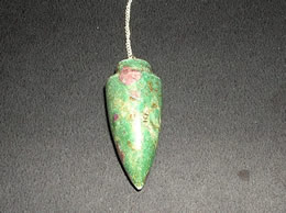 Related Ruby with Fusite Pendulum