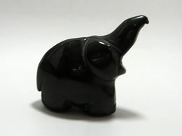 Related Black Agate Elephant