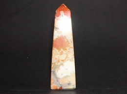 Related 9 Cms Fancy Agate Obelisk
