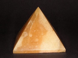 Related 48 mm Golden Agate Pyramid