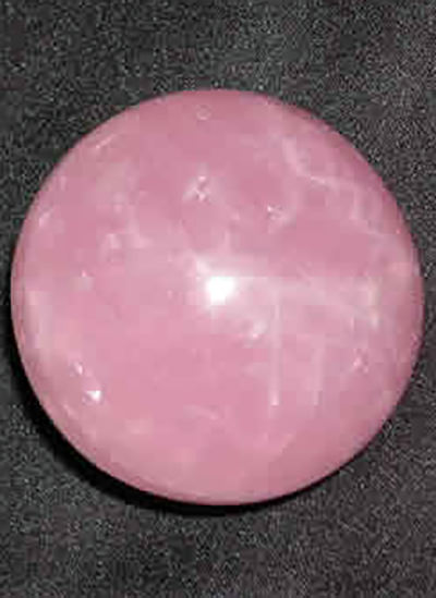 165 to 180 grams Rose Quartz Crystal Ball Image