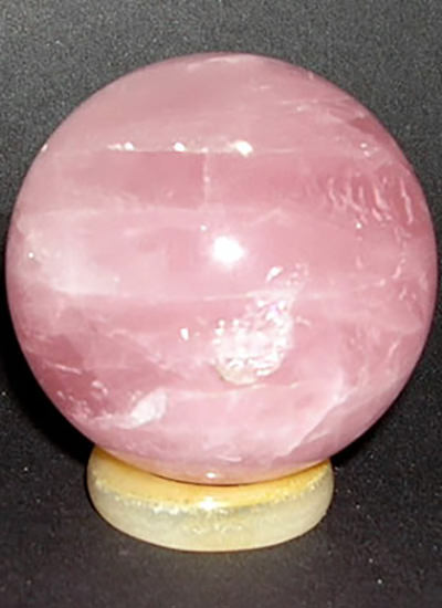 500 Grams Rose Quartz Crystal Ball Image
