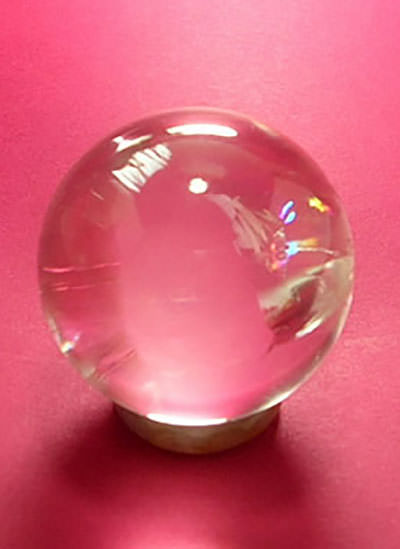 39 mm Quartz Crystal Ball Image