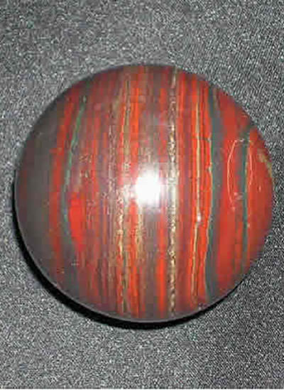 120 gms Jasper with Hematite Ball Image