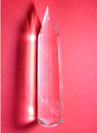 97 mm Quartz Crystal wand Image