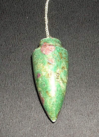 Ruby with Fusite Pendulum Image