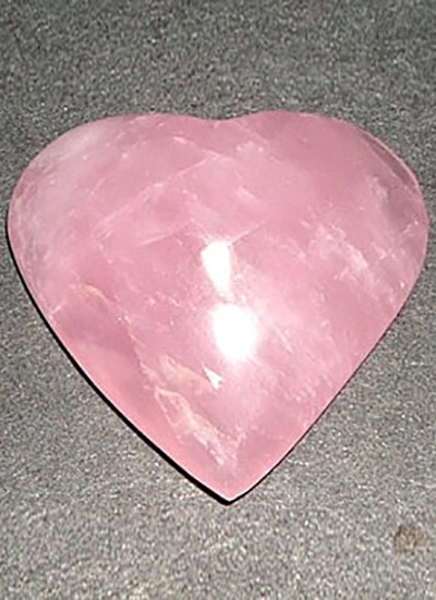 43 mm Rose Quartz Heart Image