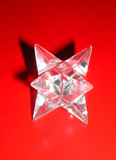 20 mm Quartz Crystal Merkaba Image