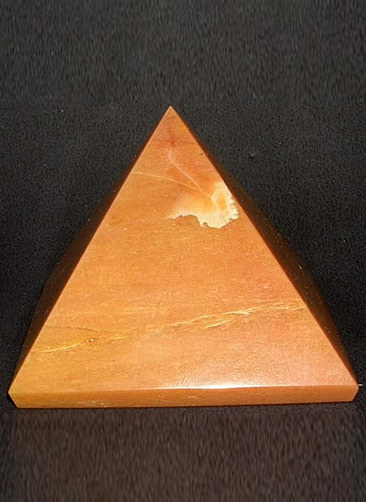 61 mm Light Brown Agate Pyramid Image