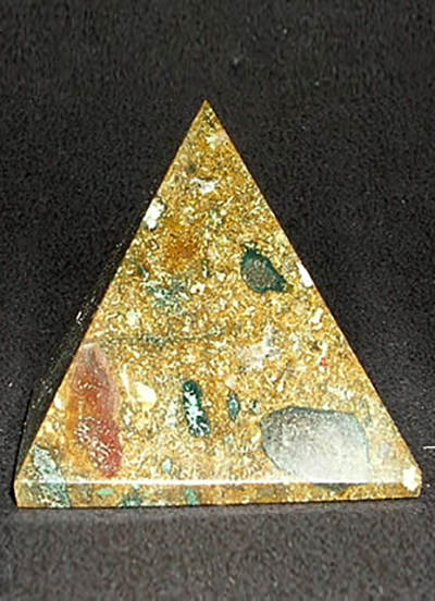 35mm Fancy Agate Pyramid Image