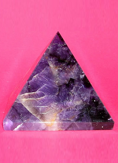 56 mm Amethyst Crystal Pyramid Image