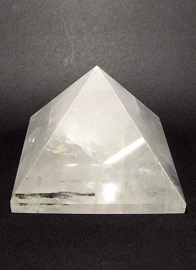 63mm Clear Quartz Crystal Pyramid Image