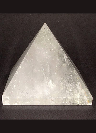58mm Clear Quartz Crystal Pyramid Image
