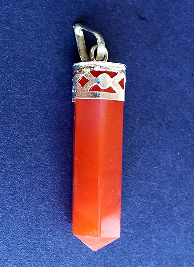 Carnelian Pencil Pendant Image