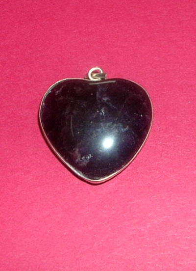 Amethyst Heart Pendant Image