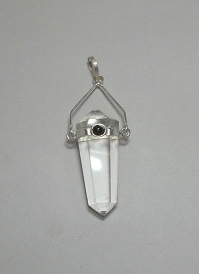 Double Point Crystal Pendant Image