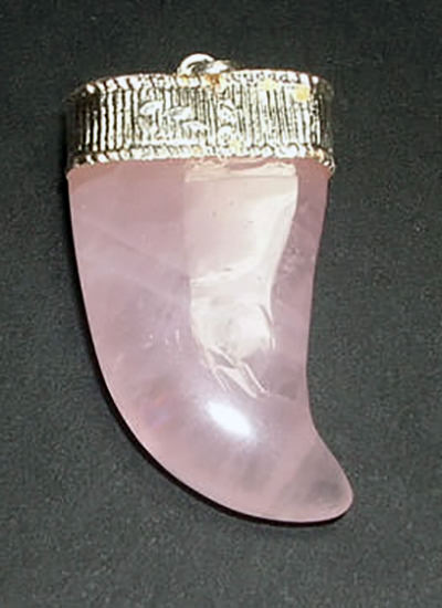 Rose Quartz Nail Pendant Image
