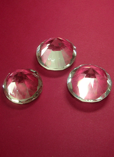 30 mm Set of 9 Diamond shape Quartz Crystal Extractors Image