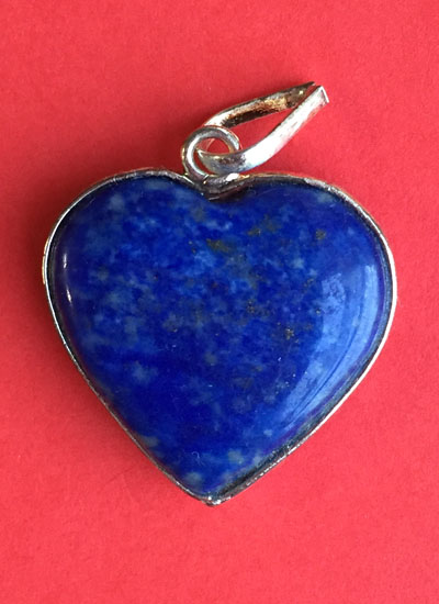 Lapis Lazuli Heart Pendant Image