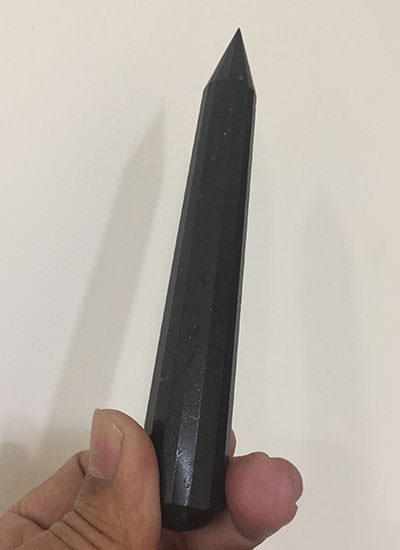 Black Tourmaline Wands Black Tourmaline Wands