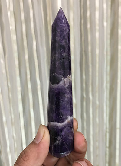 130 mm Amethyst Crystal Wand Image