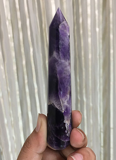 124 mm Amethyst Crystal Wand Image