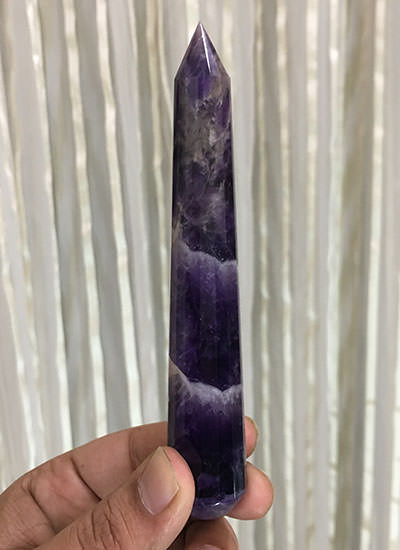 140 mm Amethyst Crystal Wand Image