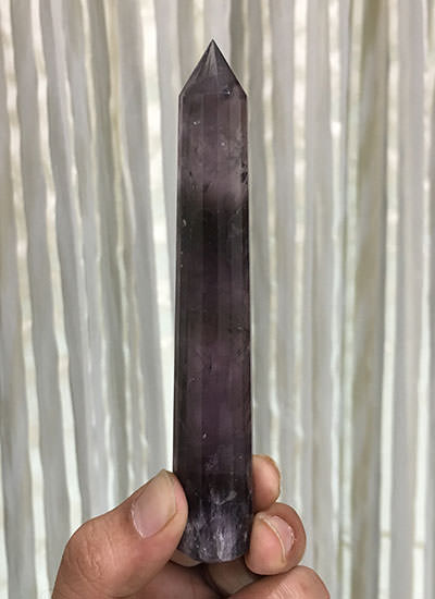 135 mm Amethyst Crystal Wand Image