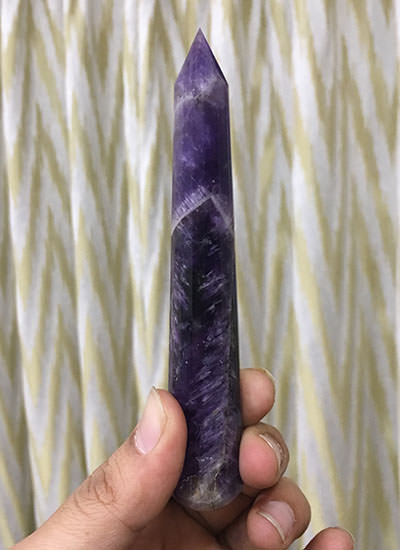 130 mm Amethyst Crystal Wand Image