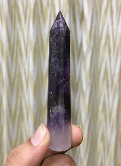 102 mm Amethyst Crystal Wand Image