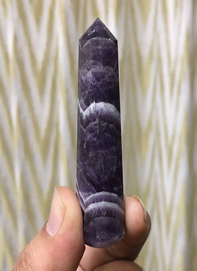 77 mm Amethyst Crystal Wand Image