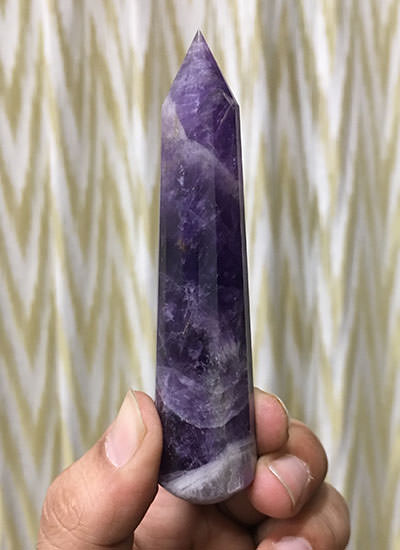 101 mm Amethyst Crystal Wand Image