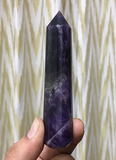 97 mm Amethyst Crystal Wand Image