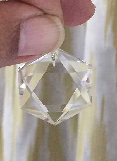 Hexagonal Star Of David Pendant Image