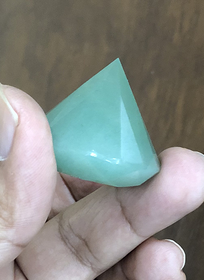 Green Aventurine Daimond Shape Image