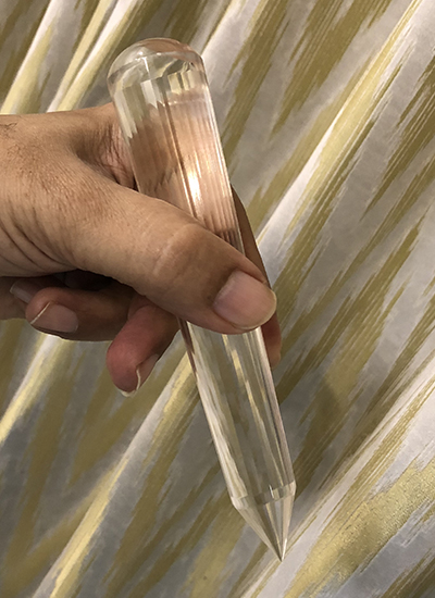 Super clean Laser crystal wand Image