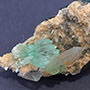 Transparent Green Apophyllite Image