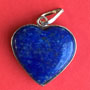 Lapis Lazuli Heart Pendant Image