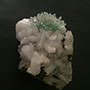 Rare Green Apophyllite Specimen Image
