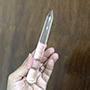 16.8 cm Quartz crystal wand Image
