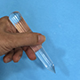 14.5 cm Quartz crystal laser wand Image