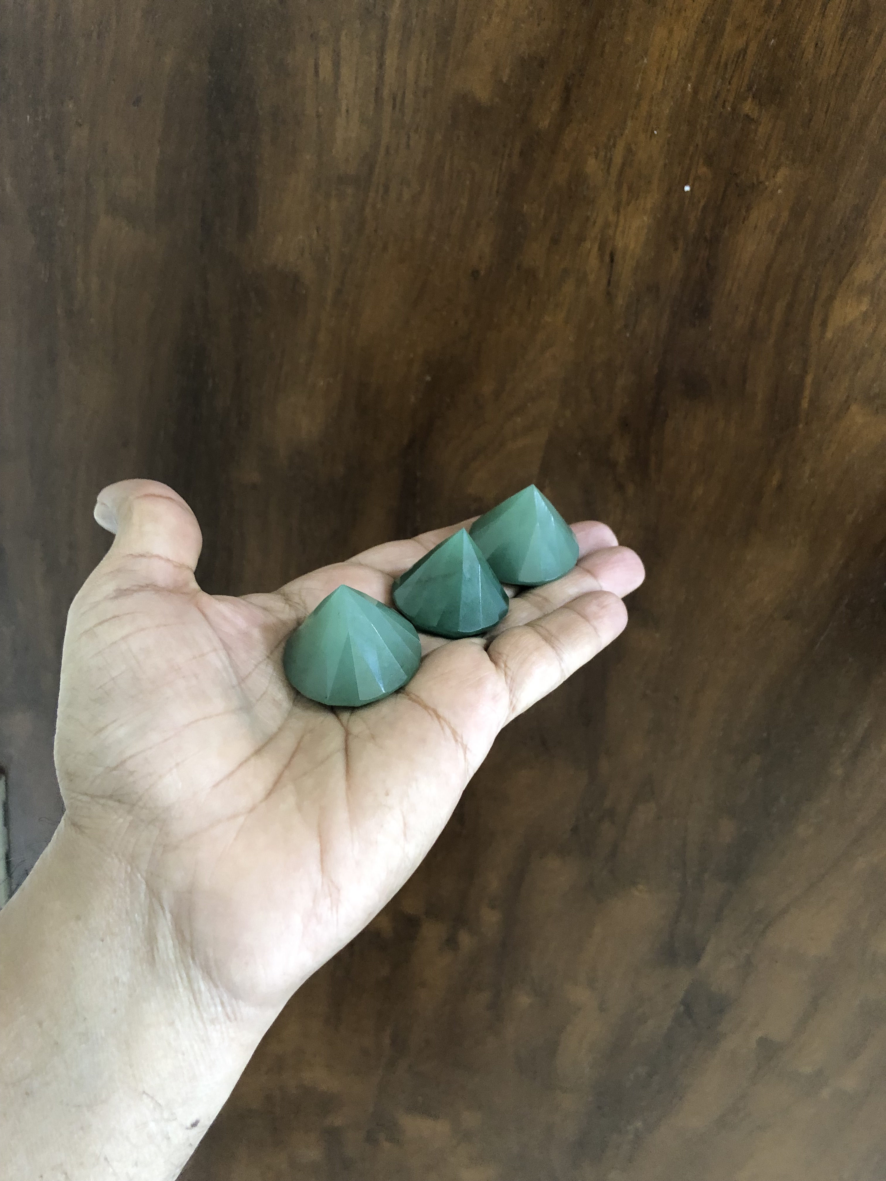 Green Aventurine Daimond Shape Image