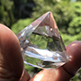 98 Grams Quartz crystal diamond shape extractor Image